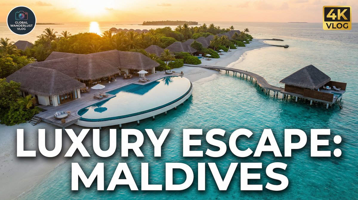 糖心Vlog 旅行度假 - 糖心Vlog旅行度假视频 | 马尔代夫私人岛屿奢华体验全记录